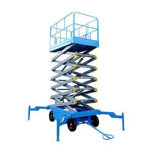 Quality 500kg Load Capacity 7.5m Height Semi Electric Mobile Lift wholesale