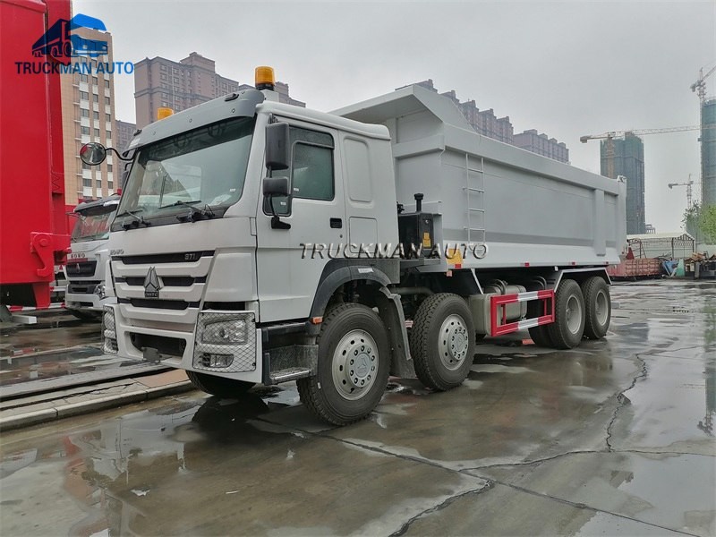 70 Tons Used HOWO Dump Truck 8x4 Tipper Truck For Mauritania