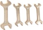 Customized Logo Mirror Polishing Double Open End Spanner Combination Repair