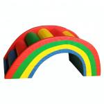 Fashionable Childrens Soft Play Equipment / Soft Play Rainbow Bridge Easy