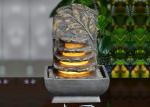 9 Inch Light Up Indoor Waterfall Fountain