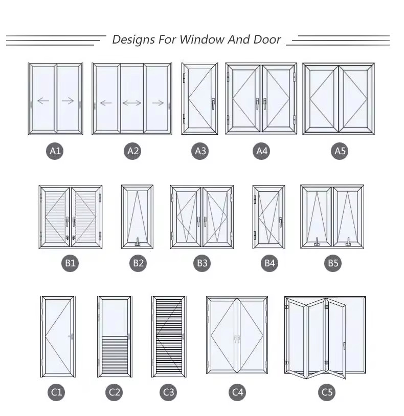 Customized Interior Aluminum Sliding Door Waterproof Double Tempered Glass Door
