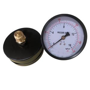 Quality Stainless 4 Inch 100MM 230 Psi General Pressure Gauges 3/8'' BSP wholesale
