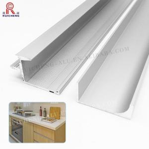 Quality Powder Coated Aluminium Handle Profile T8 Temper 2500mm Length wholesale