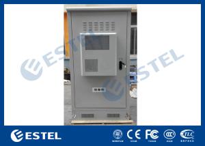 Quality Waterproof Outdoor Telecom Cabinets , Outdoor Equipment Cabinet With Air Conditioner wholesale