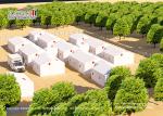 Epidemic Prevention Relief Medical Isolation Tents , Temporary Quarantine Tent