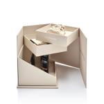 350g C1S Recycled Paper Gift Box Perfume Bottle Packaging UV Coating