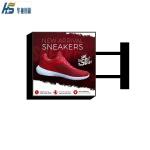 led logo display P3 Double-sided Square Led Lightbox Outdoor Led Light Box