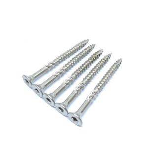 Quality SUS304HC Torx Drive Countersunk Head Screw For Wood , 60mm Length wholesale