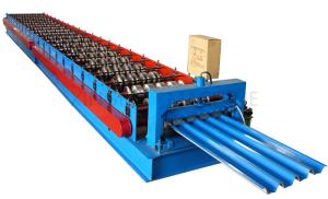 Quality Automatic Roof Panel Roll Forming Machine , Roofing Sheet Making Machine wholesale