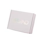 Custom Logo White Packaging Paper Box Hot Stamping 250gsm 300gsm