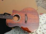 Custom KOA body acoustic guitar KOA electric acoustic guitar Free Shipping