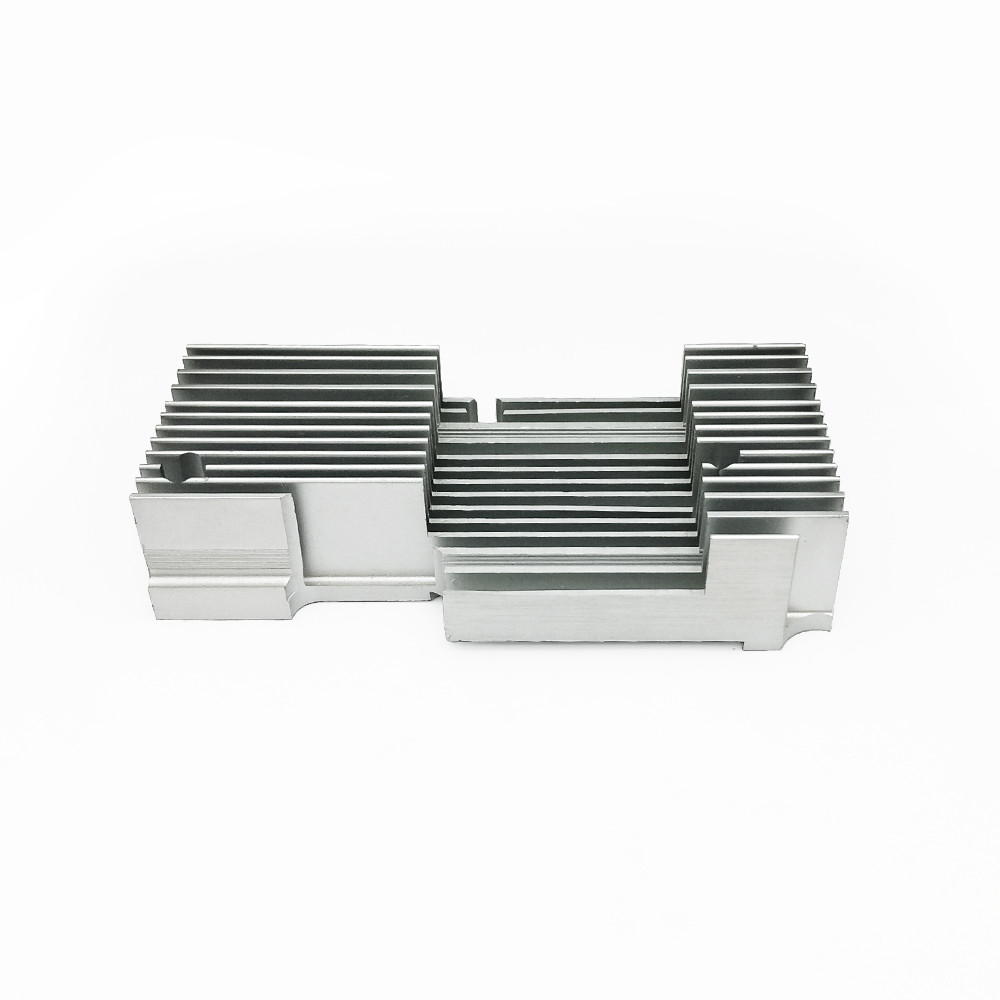 Anodizing Clear CNC Precision Aluminum Profile Heat Sink With Surface Treatment