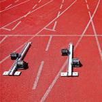 0.64 / 48 Friction Athletic Polyurethane Rubber Running Track Harmless