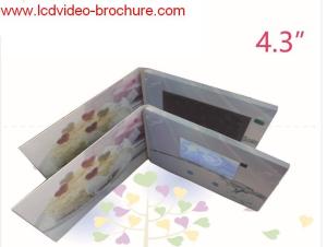 Quality Advertising Rechargeable Video in print brochure MP3 / MP4 / wifi supported wholesale