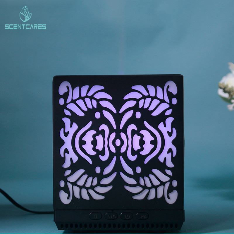 7 Color LED Iron Ultrasonic Metal Aroma Diffuser