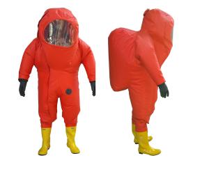 Quality CCS Approved Marine Heavy Duty Gas Tight Chemical Protective Suit Clothing wholesale