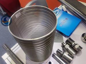 Quality Anti Wear Reverse Wedge Wire Screen , High Stiffness Water Well Pipe wholesale