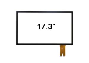 Quality AG 17.3 Inch Anti Glare Touch Screen Projected Capacitive Touch Glass Multi Touch wholesale