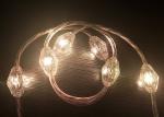 Commercial RGB Curtain Light Lightweight Battery Operated Led String Lights