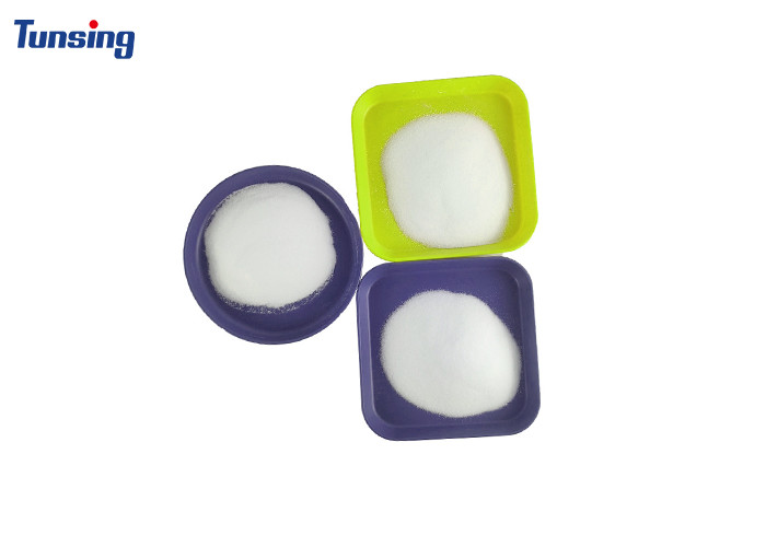 White Tpu Dtf T-Shirt Printing Hot Melt Adhesive Powder DSC 90-115 C for Heat Transfer