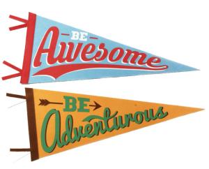 China Waterproof Triangle Flag Banners on sale