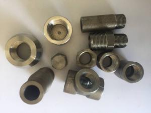 China ASTM B462 Incoloy Nickel Alloy Pipe Fittings N08020 Forged Pipe Fittings As Per ASME B16.11 MSS SP79 83 95 97 BS3799 on sale