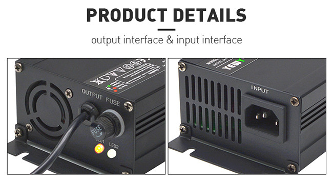 58.4V 12S 13s 14s Li Ion Charger Lifepo4 2A 48V Lithium Battery Charger