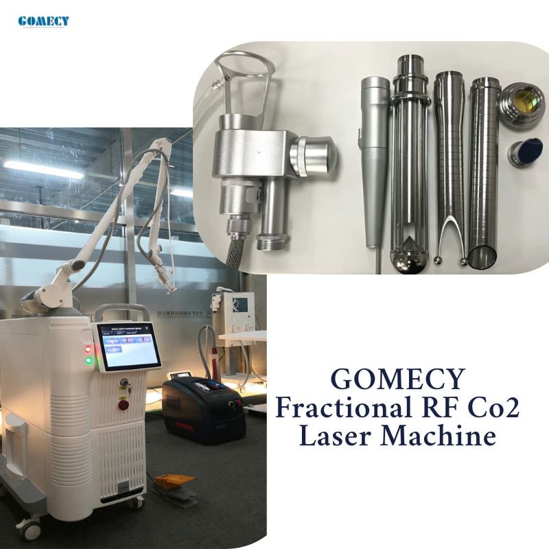 CO2 Fractional Laser Scar Removal Machine For Skin Repair Clinics With High Power Energy Output And Cooling System