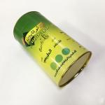 Varnishing Protein Powder Airtight Paperboard Tube Packaging