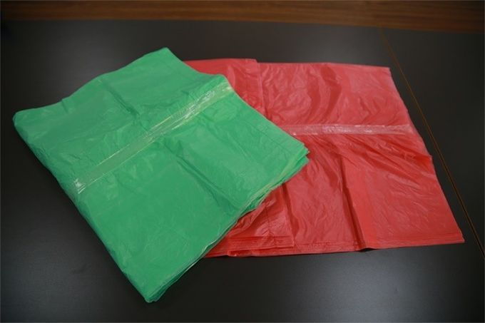 Disposable PE Water Soluble Laundry Bags With Strip Multi Colored Available
