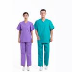 Medical Disposable Uniforms Scrub Suits For Hospital Staff