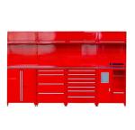 Heavy Duty Mover Trolley Garage Storage Cabinet with Stainless Steel Handles and