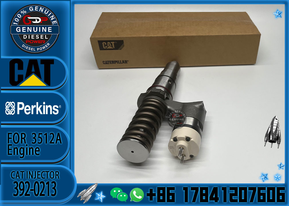 Common rail injector fuel injecto 250-1306 392-0212 250-1308 392-0213 for 3512B Excavator 3512C 3516B 3516C