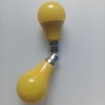 Triac/0-10V Dimmable Yellow LED Bulb Light with IP40, 80-83Ra/95-98Ra, Anti