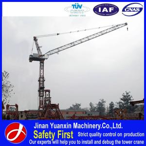Quality QTD125 Yuanxin luffing jib tower crane price wholesale