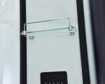 900x900x1900mm Bathroom Glass Cubicle Aluminum Frame
