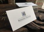 720gsm Foil Stamped Business Cards 0.7mm Thickness ISO9001 / SGS Certificated