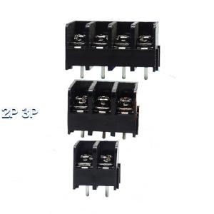 Quality 6.35mm / 0.25&quot; Barrier Screw Terminal Blocks Jointable Straight Pin wholesale