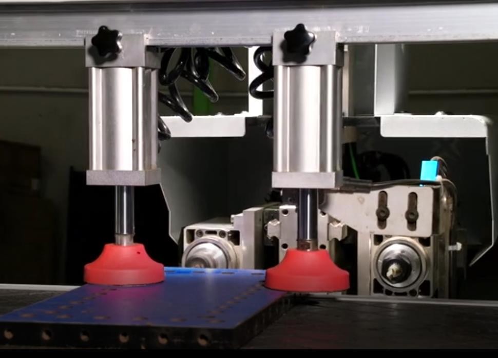 Cabinet 3 In 1 Side Hole Drilling Machine Laser Infrared Wood Slotting Machine