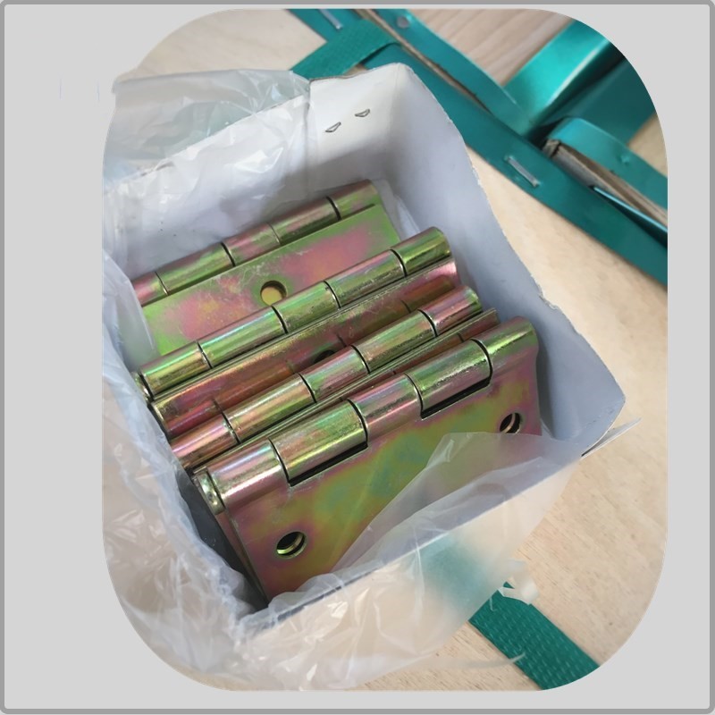 Unpolished Economical Metal Door Hinges Brass Plated Nickel Plated Light Weight