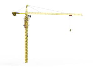 Quality SWQTZ80 Hydraulic Mobile Crane , 8 Ton Topkit Tower Crane 4kw Motor Power wholesale