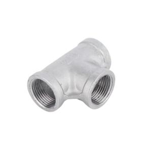 Quality Male Connection Stainless Steel Thread Tee for Pipe Line DIN2999 Certified wholesale