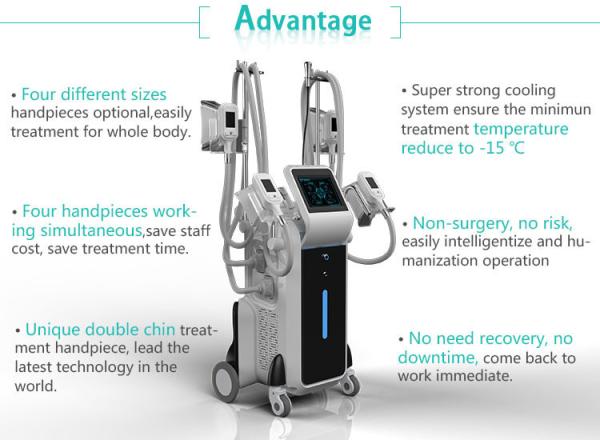 Forimi New Arrival 2018 4 Heads Cryolipolysis Body Sculpting Cool Shape Slimming
