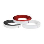 3d Edged 100 Meters Acrylic Illuminated Channel Letters Aluminum Trim Cap with