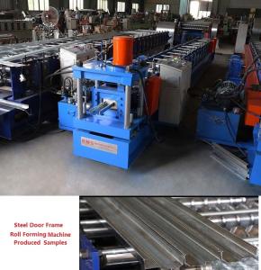 Quality Efficient Steel Door Frame Roll Forming Machine 20 Station High Performance wholesale