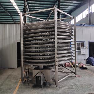 Quality Stainless Steel Pizza Hamburger Toast Bakery Spiral Cooling Tower wholesale