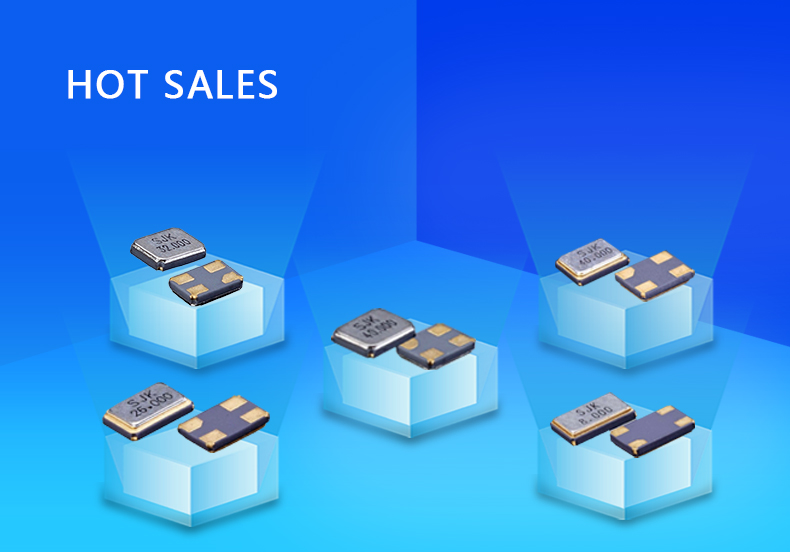 98.304MHz Crystal Oscillator SJK8008 SMD 3225 MEMS Programmable Oscillator Industrial