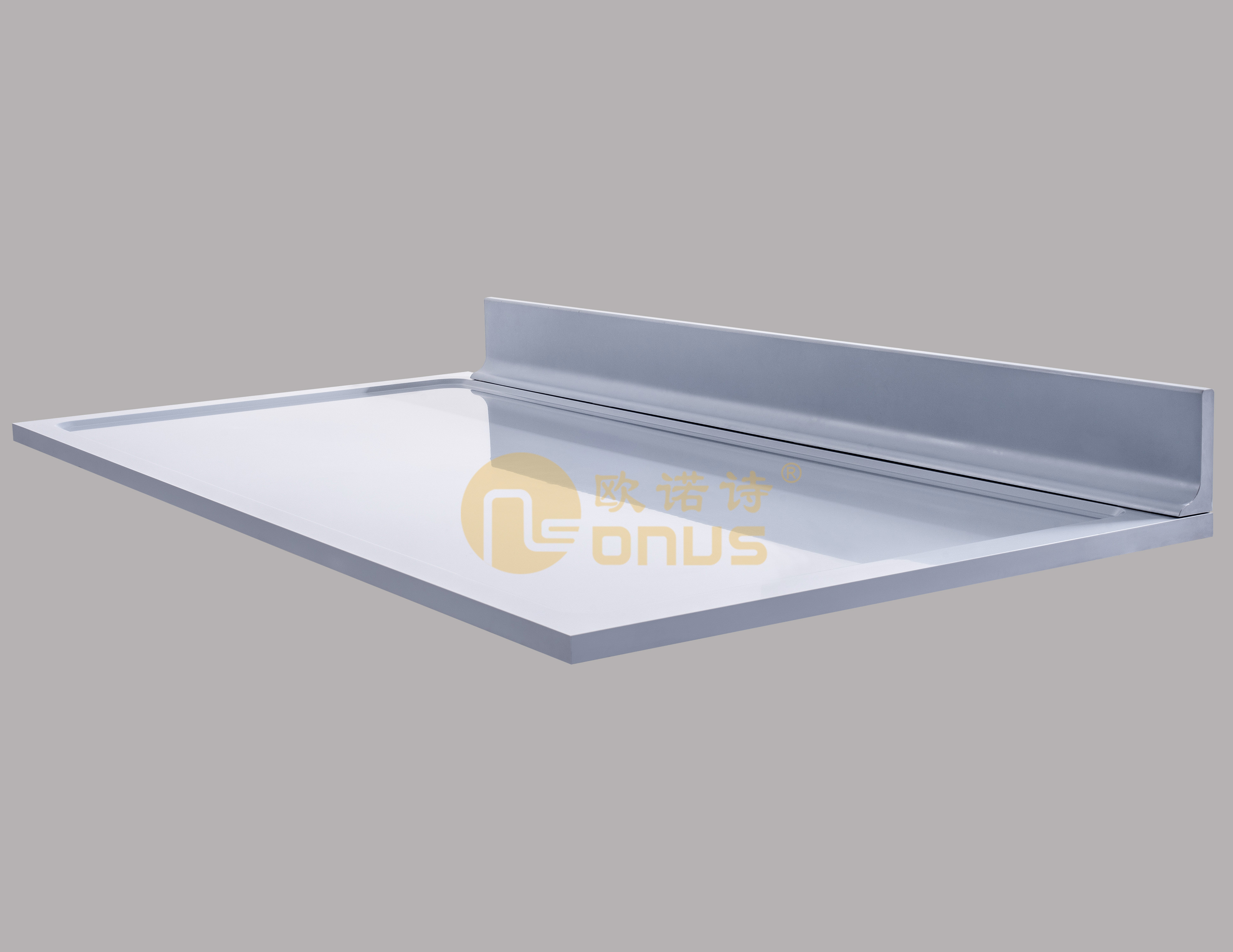 Molded Marine Edge Epoxy Resin Laboratory Bench Top Prevent Spill