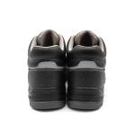 Black Genuine Leather Boots Anti Puncture Work Shoes Mining